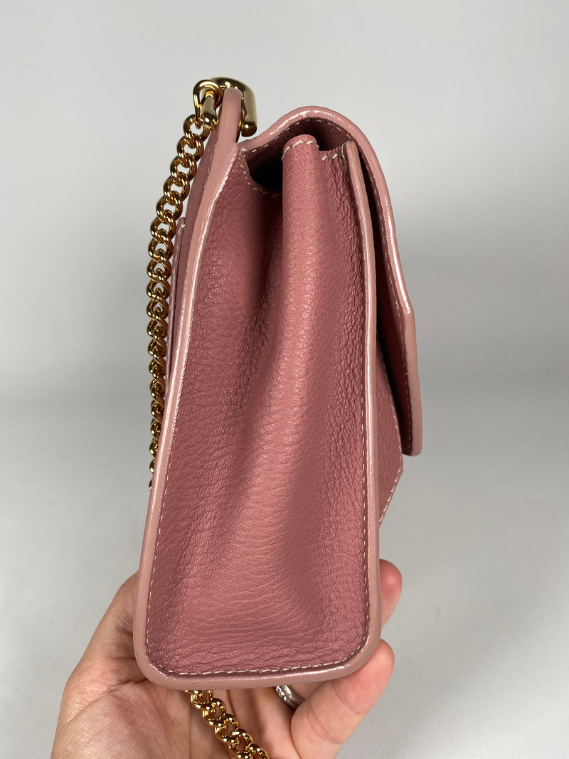 BALLY - SUZY MED CROSSBODY BAG DUSTY PINK