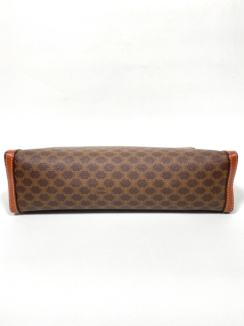 CELINE - VINTAGE MACADAM CLUTCH