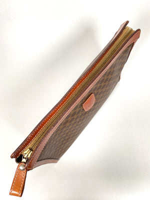 CELINE - VINTAGE MACADAM CLUTCH