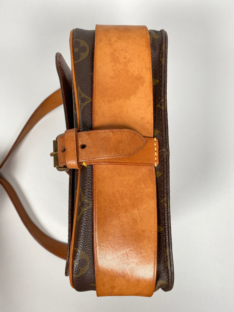 LOUIS VUITTON - CARTOUCHIERE MM CROSSBODY BAG IN MONOGRAM CANVAS