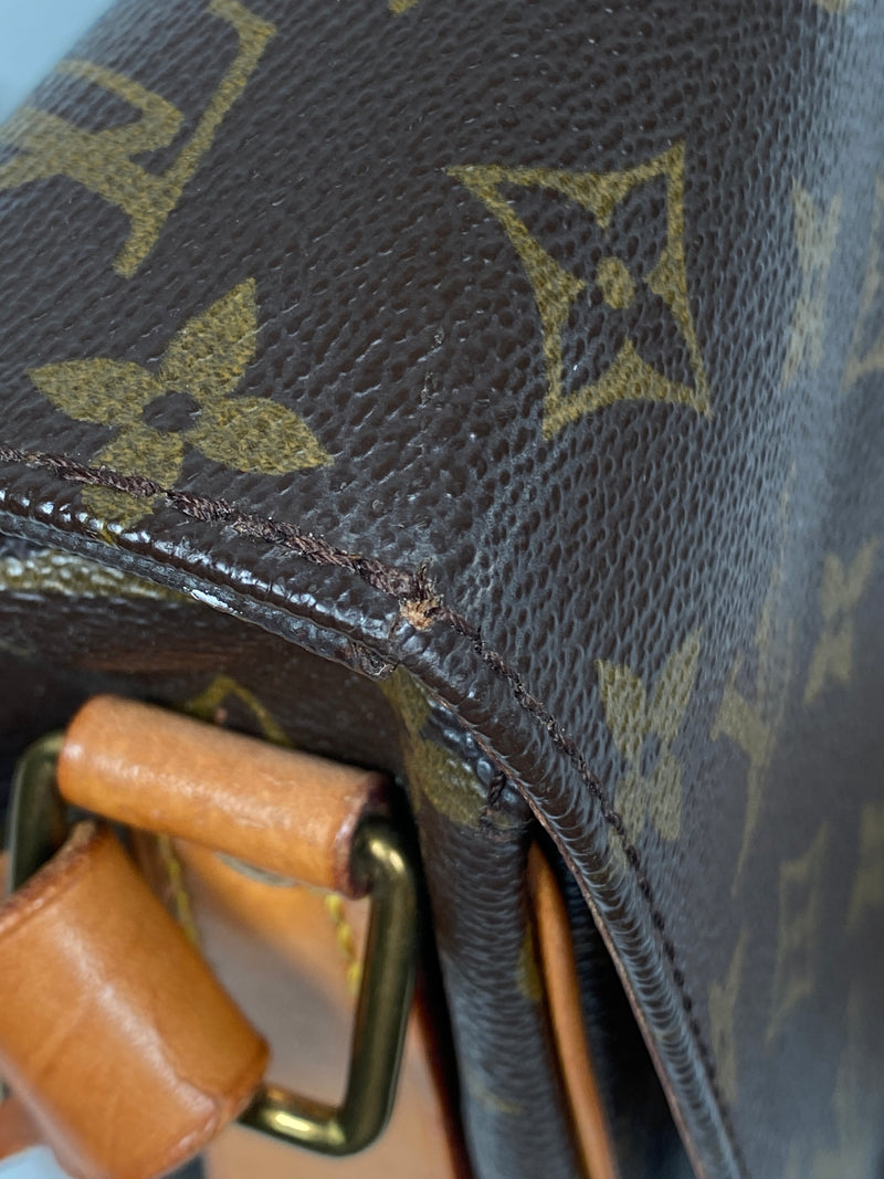 LOUIS VUITTON - CARTOUCHIERE MM CROSSBODY BAG IN MONOGRAM CANVAS