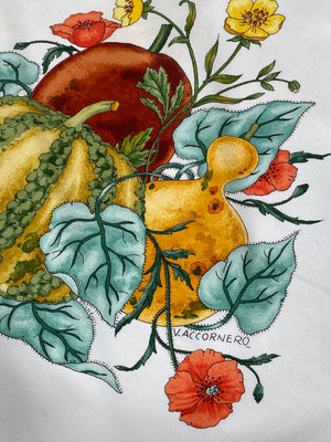 GUCCI - VINTAGE WILDFLOWERS SUMMER GARDEN SILK SCARF
