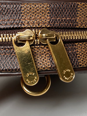 LOUIS VUITTON - OKAPI ETUI DAMIER EBENE GM POUCH *RARE*
