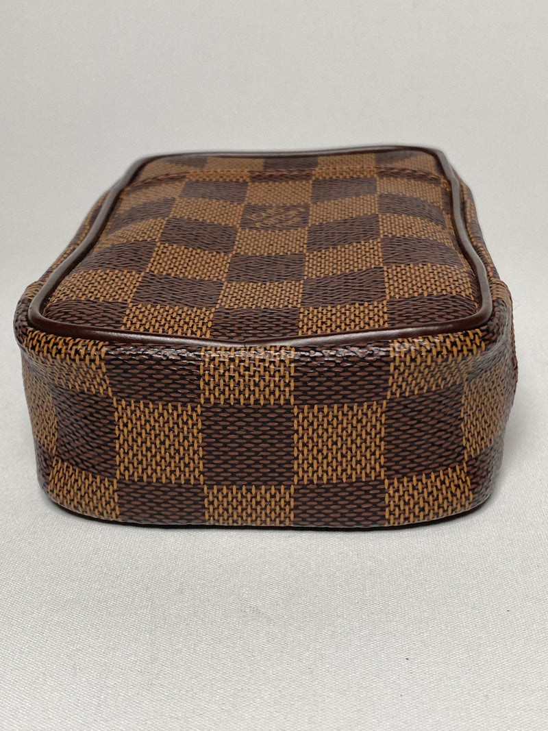 LOUIS VUITTON - OKAPI ETUI DAMIER EBENE GM POUCH *RARE*