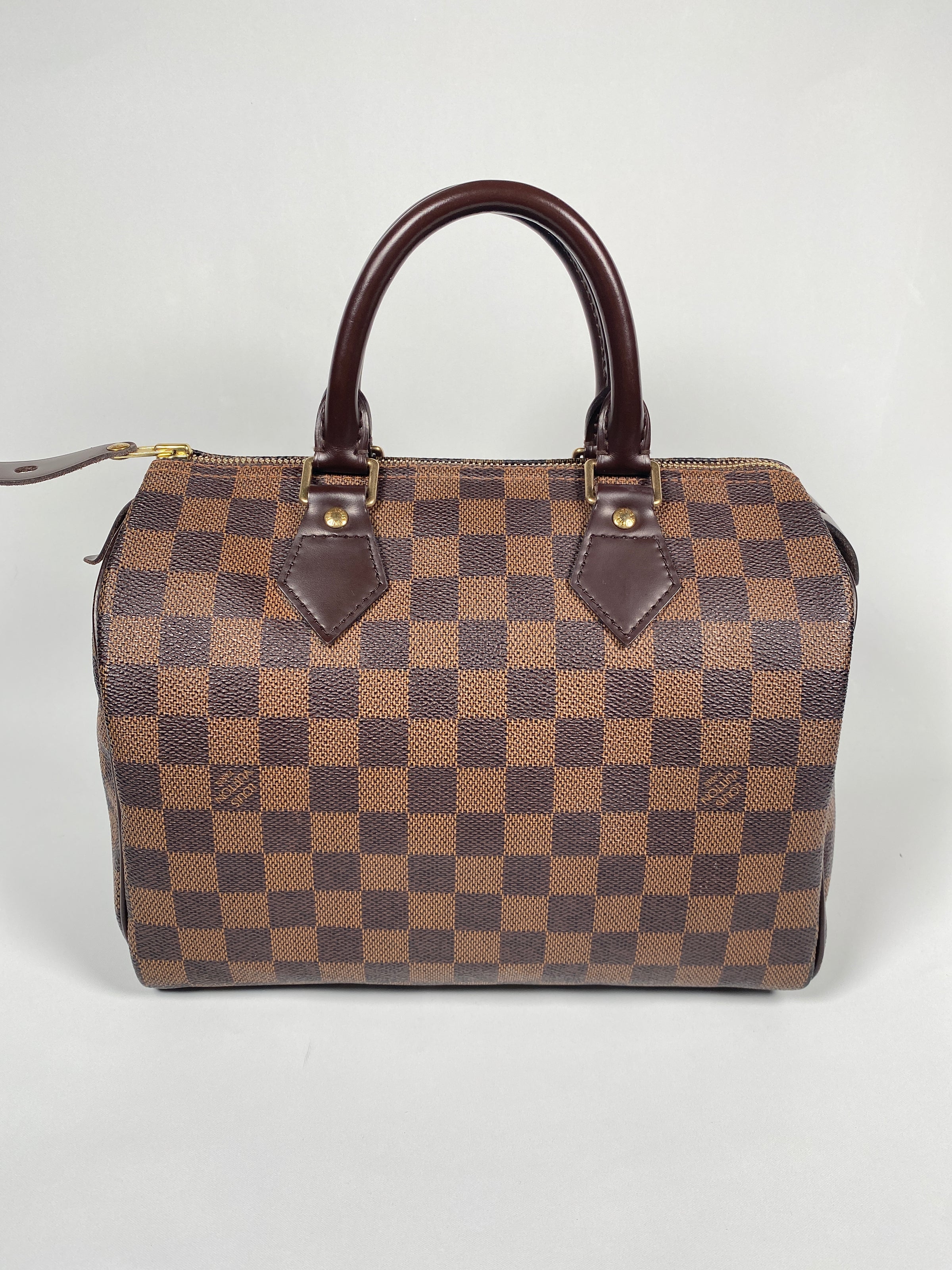 LOUIS VUITTON - SPEEDY 25 DAMIER EBENE – RE.LUXE AU