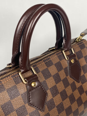 LOUIS VUITTON - SPEEDY 25 DAMIER EBENE