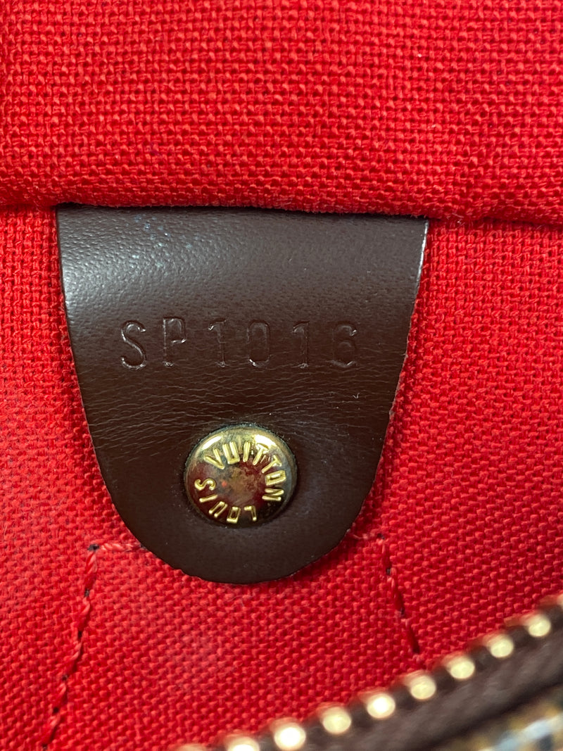LOUIS VUITTON - SPEEDY 25 DAMIER EBENE