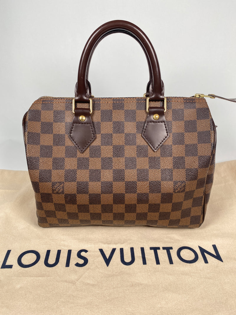 LOUIS VUITTON - SPEEDY 25 DAMIER EBENE