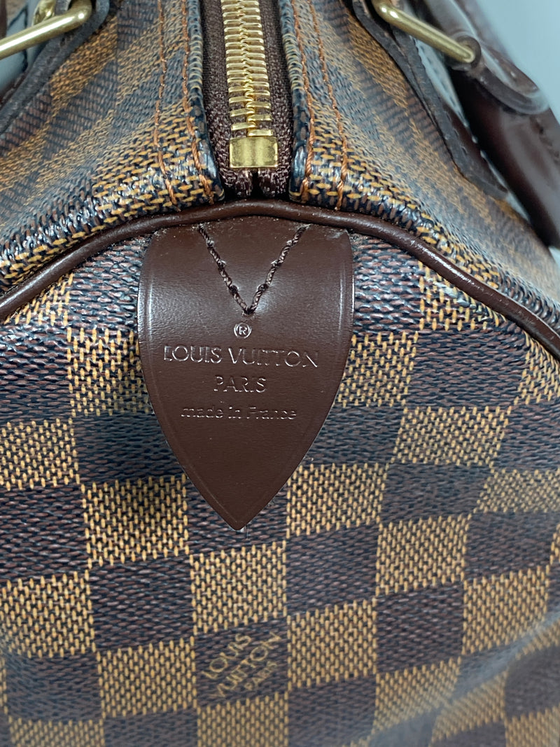 LOUIS VUITTON - SPEEDY 25 DAMIER EBENE