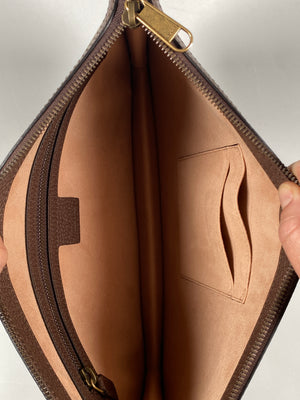 GUCCI - GG SUPREME MONOGRAM OPHIDIA PORTFOLIO POUCH