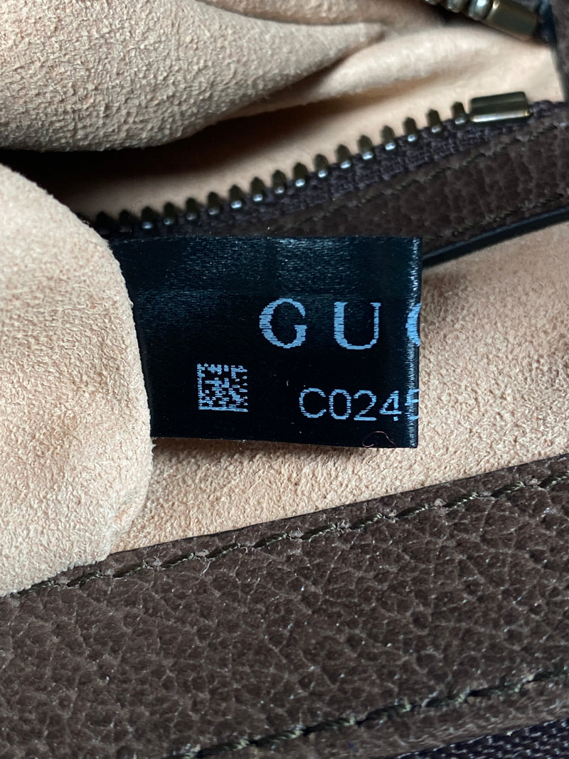 GUCCI - GG SUPREME MONOGRAM OPHIDIA PORTFOLIO POUCH