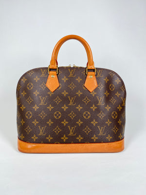 LOUIS VUITTON - ALMA PM VINTAGE HANDBAG MONOGRAM CANVAS - YR 1998