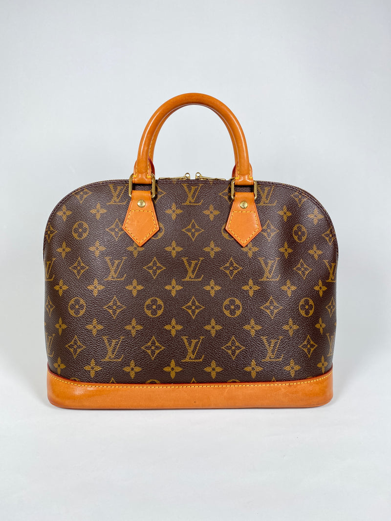 LOUIS VUITTON - ALMA PM VINTAGE HANDBAG MONOGRAM CANVAS - YR 1998