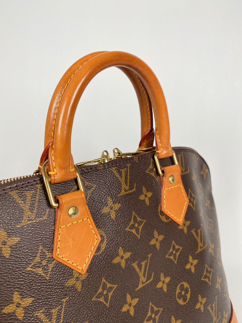 LOUIS VUITTON - ALMA PM VINTAGE HANDBAG MONOGRAM CANVAS - YR 1998