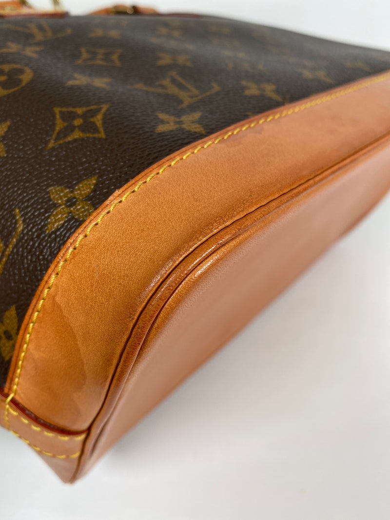 LOUIS VUITTON - ALMA PM VINTAGE HANDBAG MONOGRAM CANVAS - YR 1998