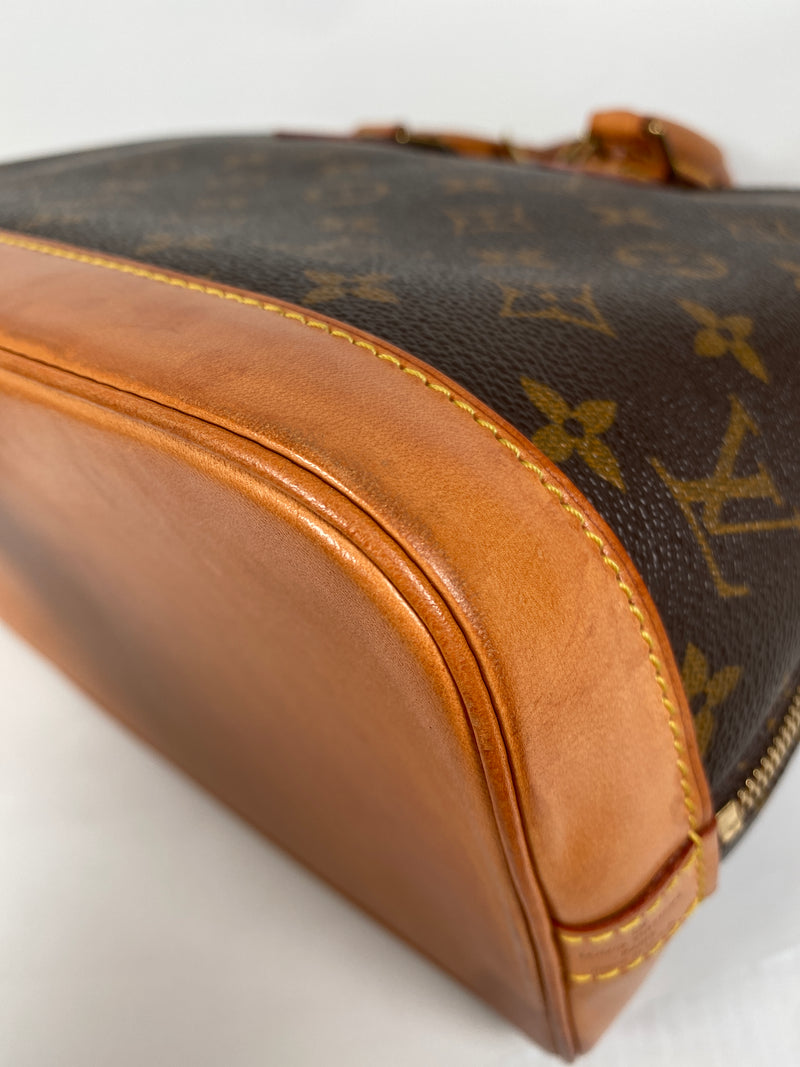 LOUIS VUITTON - ALMA PM VINTAGE HANDBAG MONOGRAM CANVAS - YR 1998