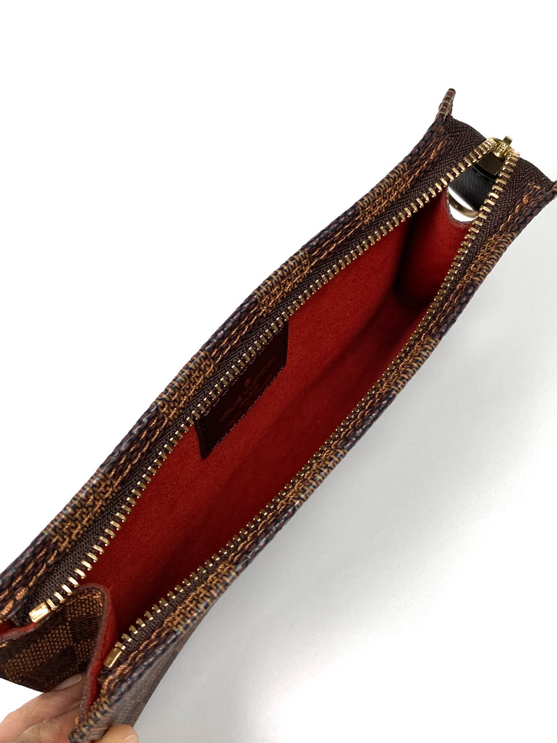 LOUIS VUITTON - DAMIER EBENE MARAIS BUCKET POUCH