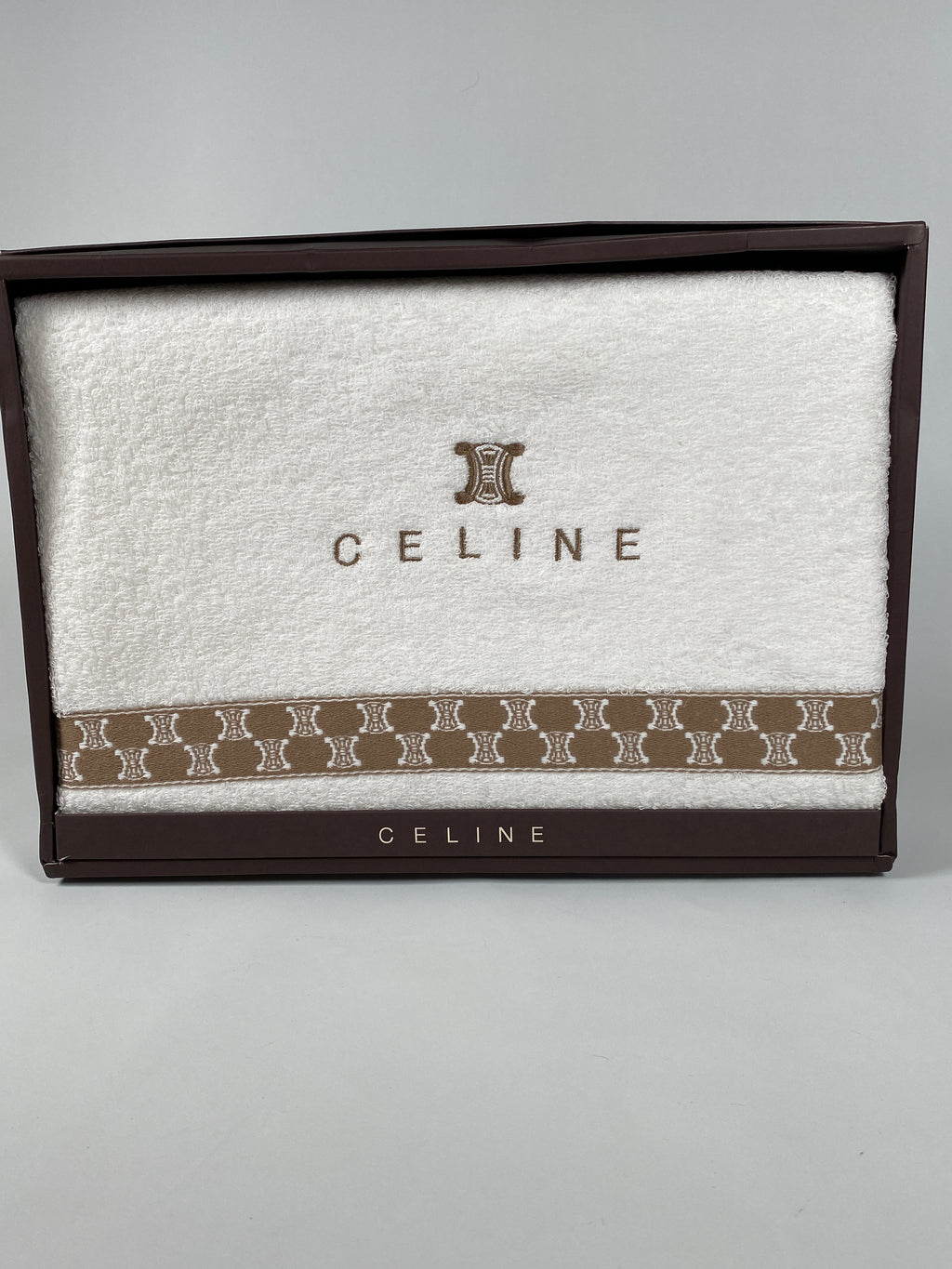 CELINE - VINTAGE BATH TOWEL 60 x 120 cm - NEW