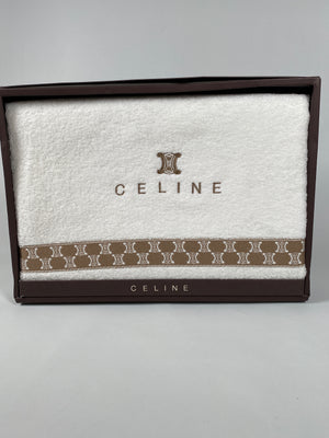 CELINE - VINTAGE BATH TOWEL 60 x 120 cm - NEW