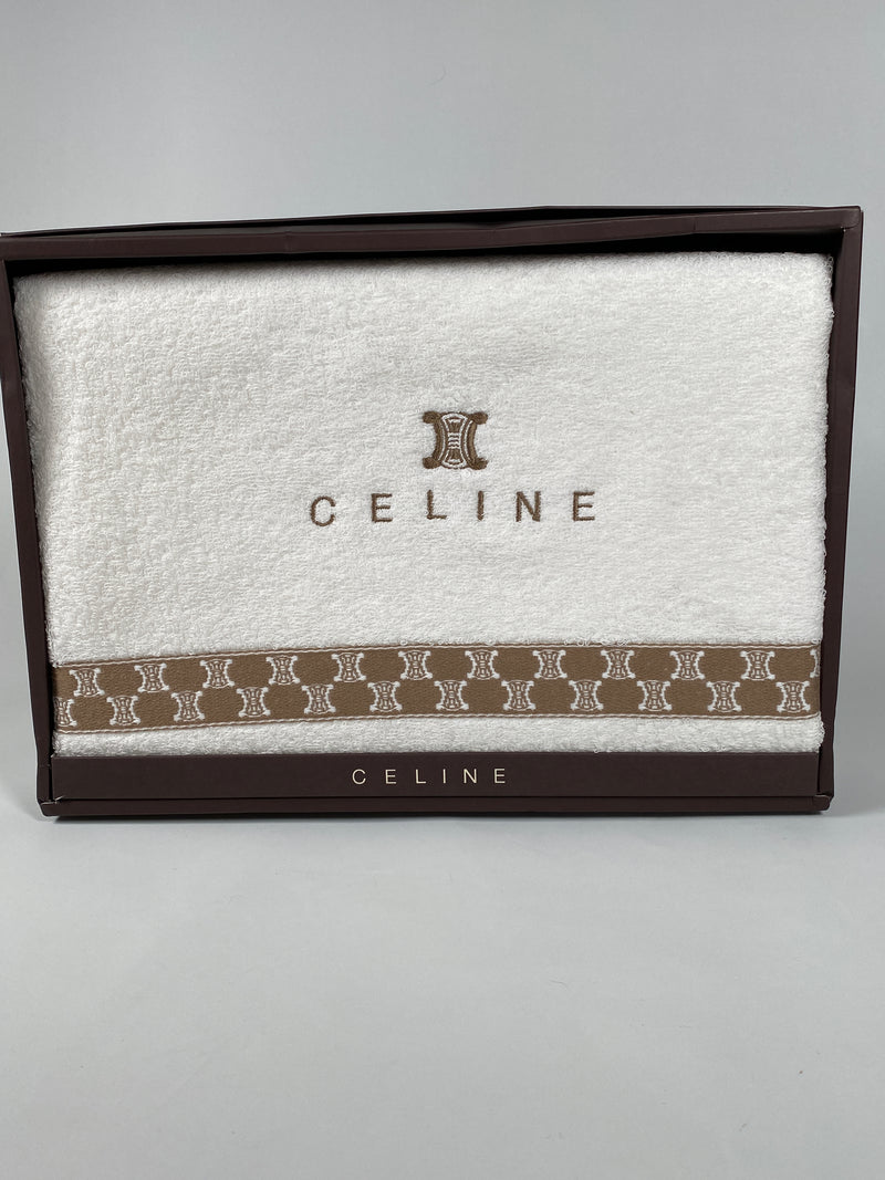 CELINE - VINTAGE BATH TOWEL 60 x 120 cm - NEW