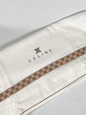 CELINE - VINTAGE BATH TOWEL 60 x 120 cm - NEW