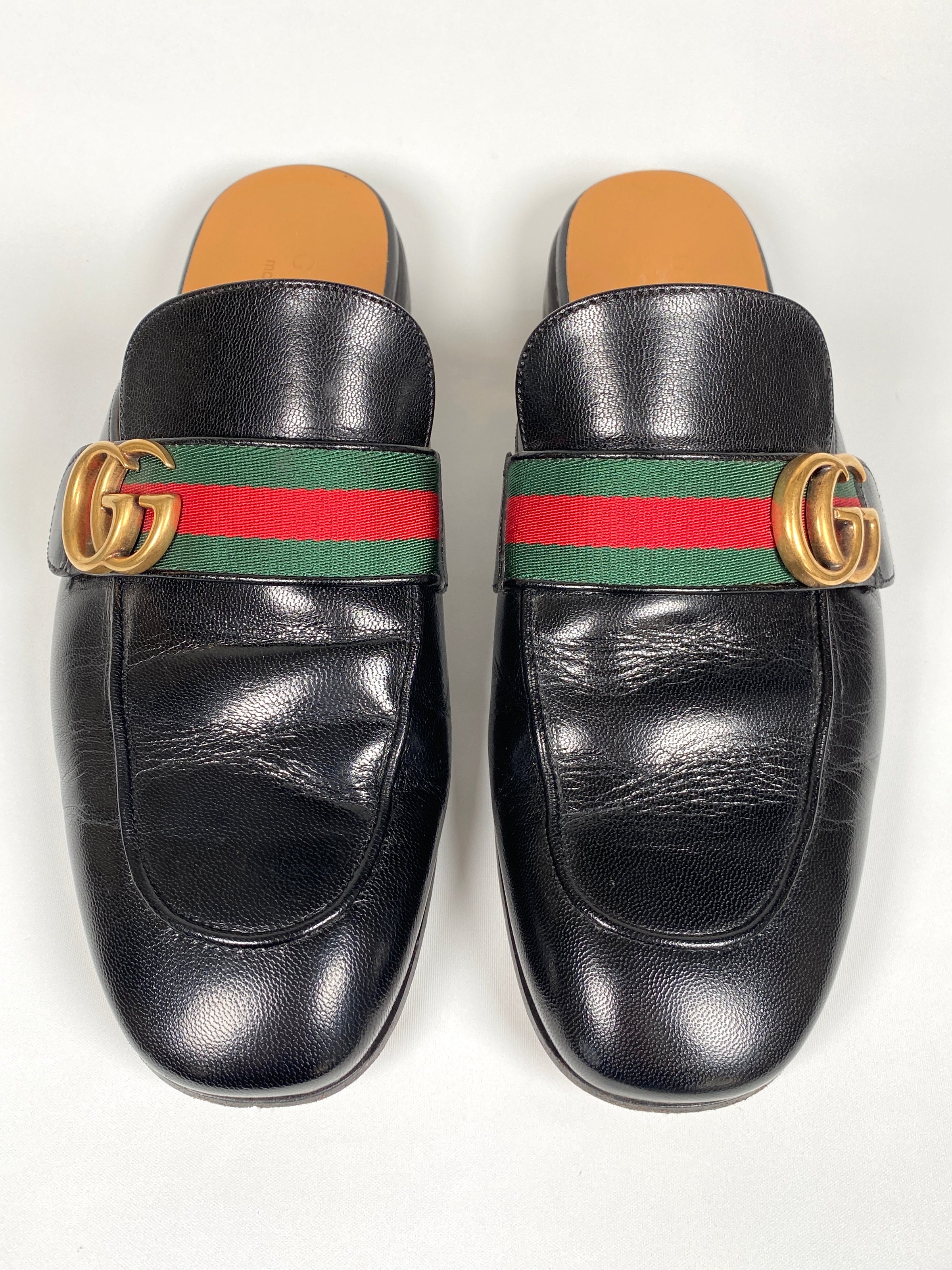 Princetown leather slipper with double 2025 g