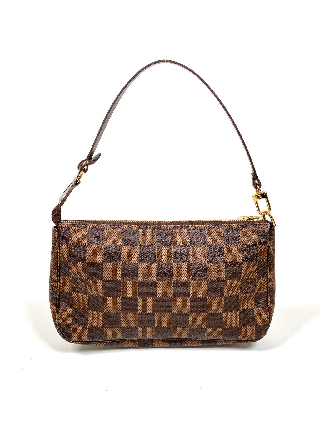 LOUIS VUITTON - POCHETTE ACCESSORIES IN DAMIER EBENE