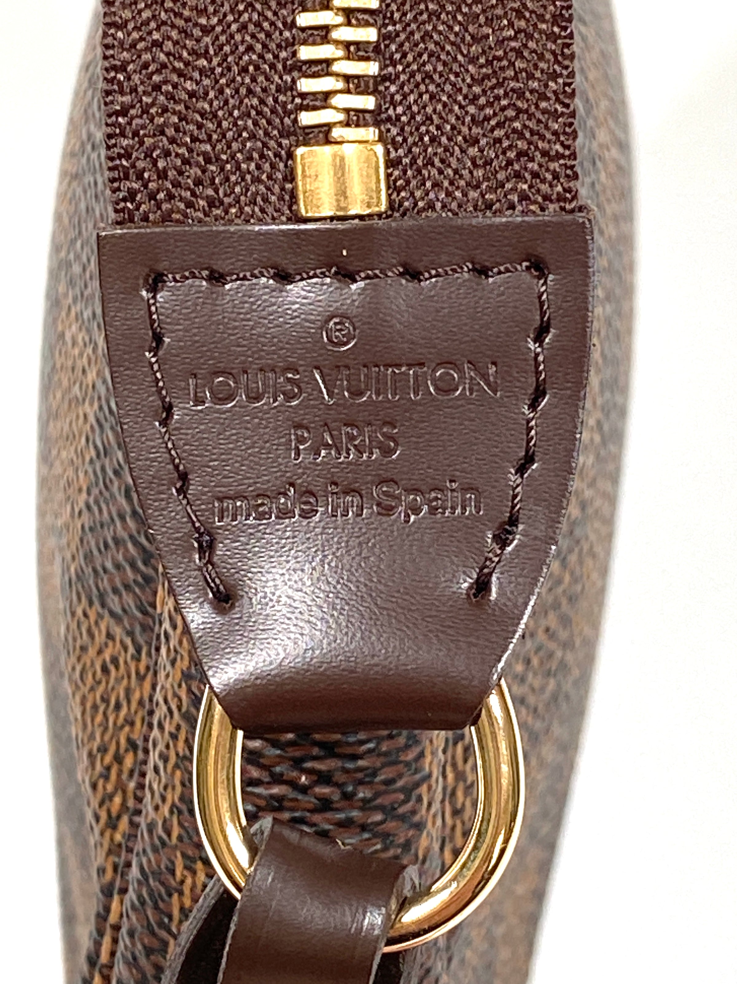 Damier Ebene Strap for Louis Vuitton Pochette Accessoires