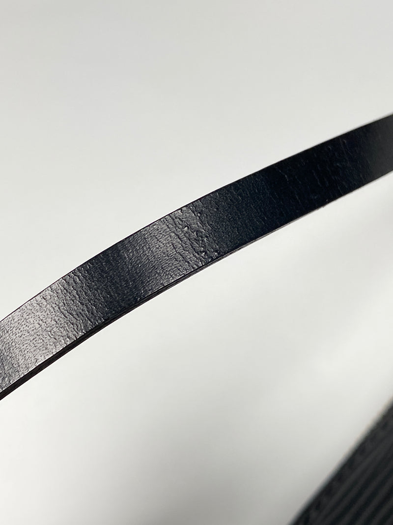 LOUIS VUITTON - POCHETTE ACCESSORIES IN NOIR EPI LEATHER