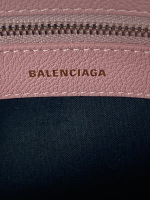 BALENCIAGA - VILLE SMALL TOP HANDLE LOGO PRINTED CROSS BODY BAG - NEW