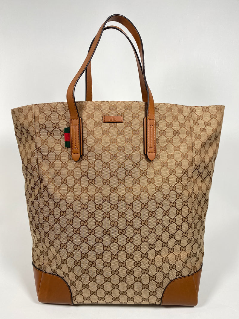 GUCCI ORIGINAL GG CANVAS TALL TOTE RE.LUXE AU
