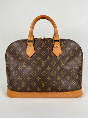 LOUIS VUITTON - ALMA PM HANDBAG MONOGRAM CANVAS - YR 1995