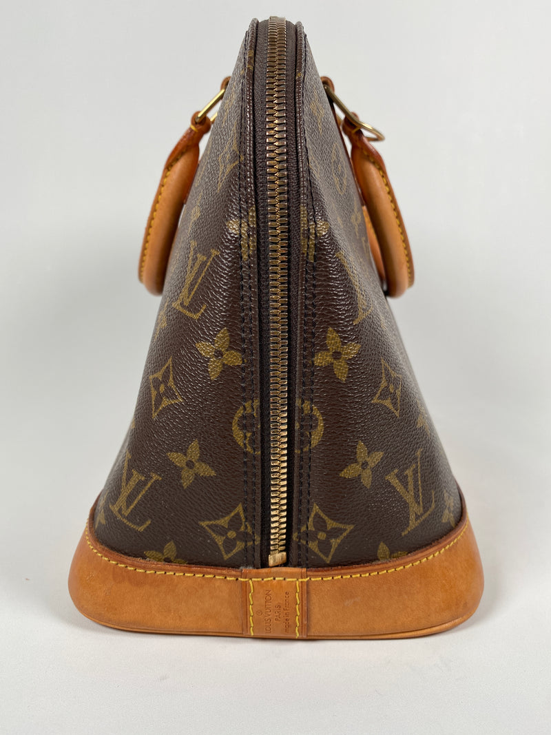 LOUIS VUITTON - ALMA PM HANDBAG MONOGRAM CANVAS - YR 1995