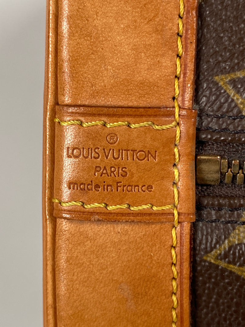 LOUIS VUITTON - ALMA PM HANDBAG MONOGRAM CANVAS - YR 1995