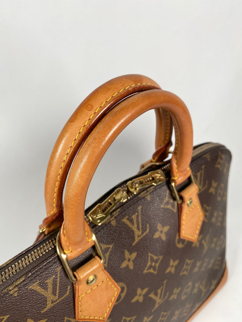 LOUIS VUITTON - ALMA PM HANDBAG MONOGRAM CANVAS - YR 1995
