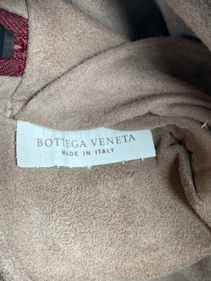 BOTTEGA VENETA - INTRECCIATO WEAVE BELT BAG MAROON - NEW WITH TAGS