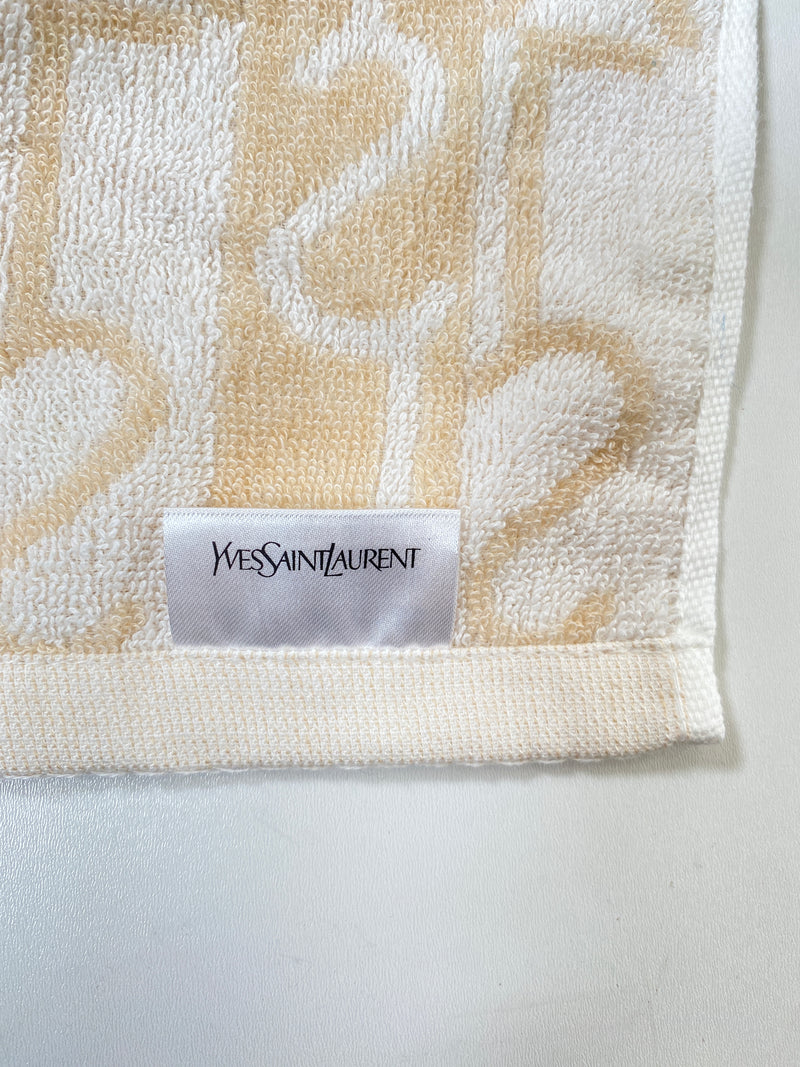YSL YVES SAINT LAURENT - FACE AND HAND TOWEL SET