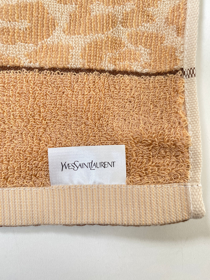 YSL YVES SAINT LAURENT - ANIMAL PRINT HAND TOWEL SET