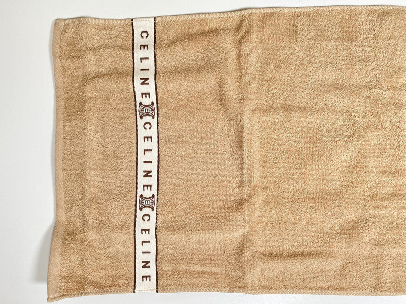 CELINE - 100% COTTON HAND TOWEL SET  - NEW IN BOX