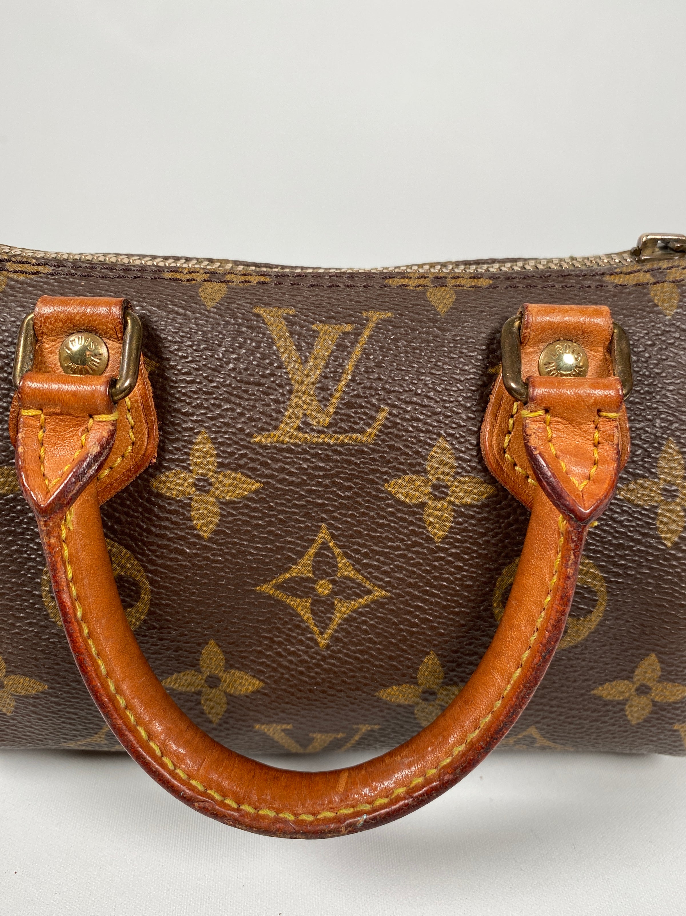 LOUIS VUITTON COMME DES GARCONS mini HL customise speedy bag at 1stDibs