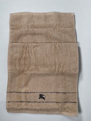 BURBERRY - FACE AND HAND TOWEL SET 100% COTTON - NEW