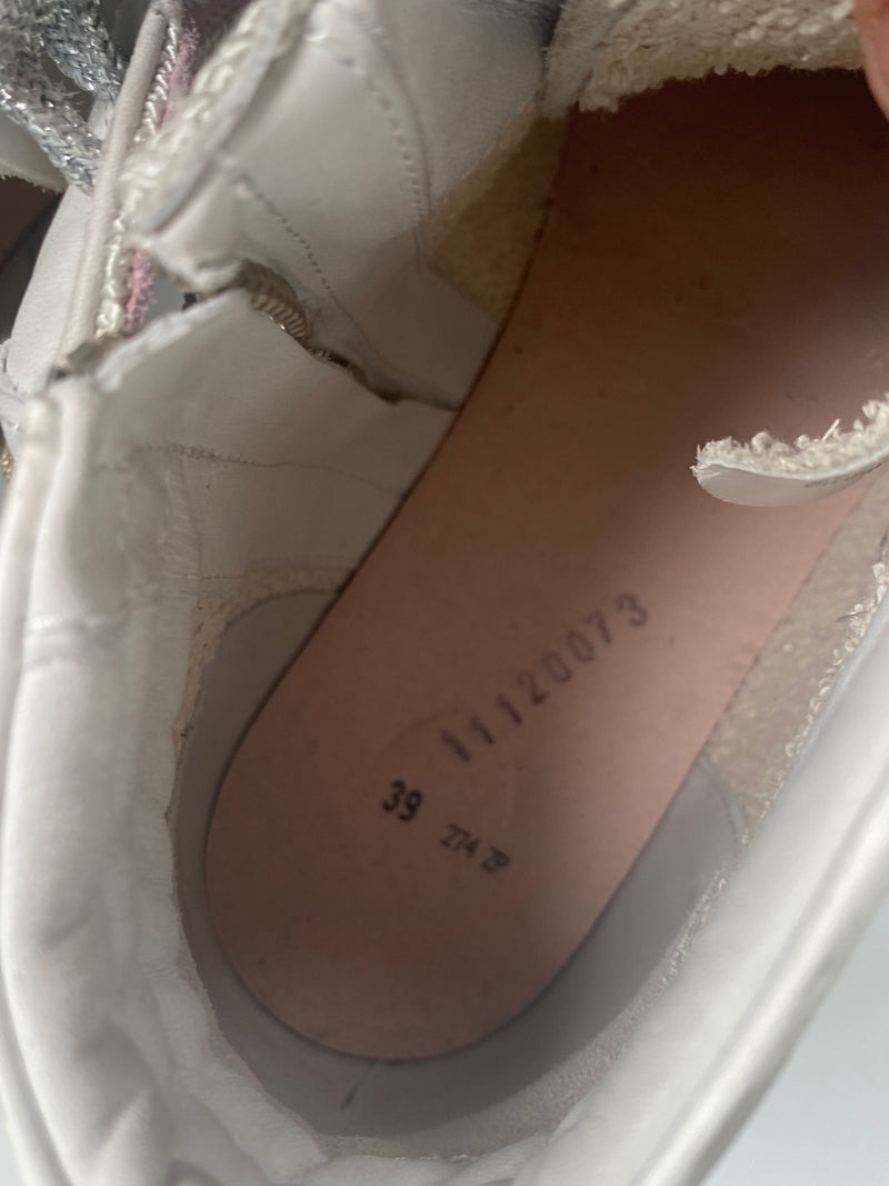 GOLDEN GOOSE - SLIDE HIGH TOP SNEAKERS - SZ 39 - NEW IN BOX