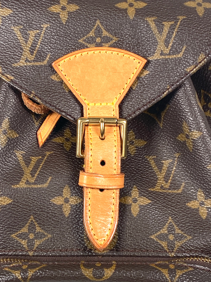 LOUIS VUITTON - MONTSOURIS MM BACKPACK MONOGRAM CANVAS
