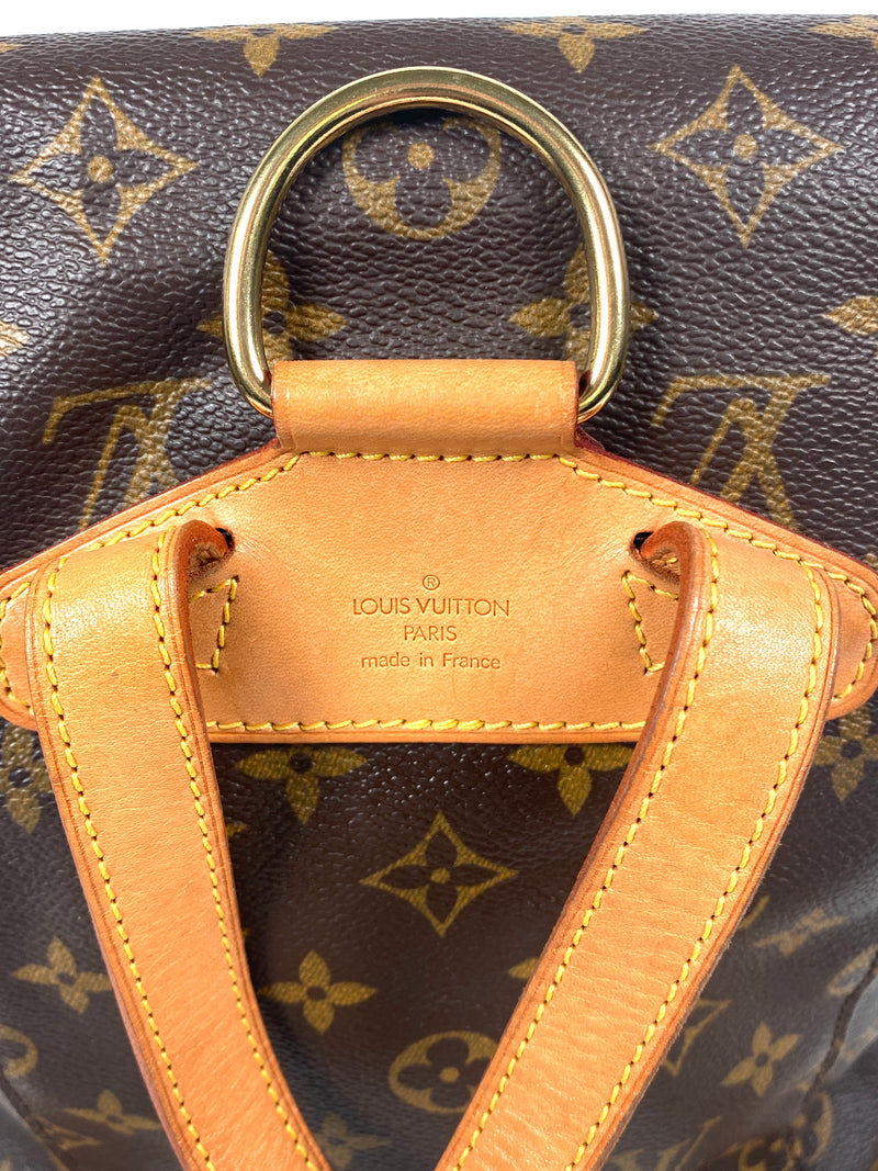 LOUIS VUITTON - MONTSOURIS MM BACKPACK MONOGRAM CANVAS