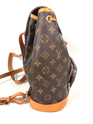 LOUIS VUITTON - MONTSOURIS MM BACKPACK MONOGRAM CANVAS