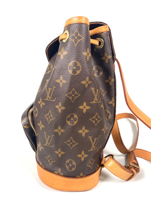 LOUIS VUITTON - MONTSOURIS MM BACKPACK MONOGRAM CANVAS