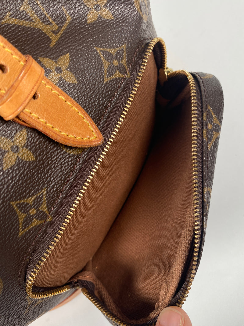 LOUIS VUITTON - MONTSOURIS MM BACKPACK MONOGRAM CANVAS