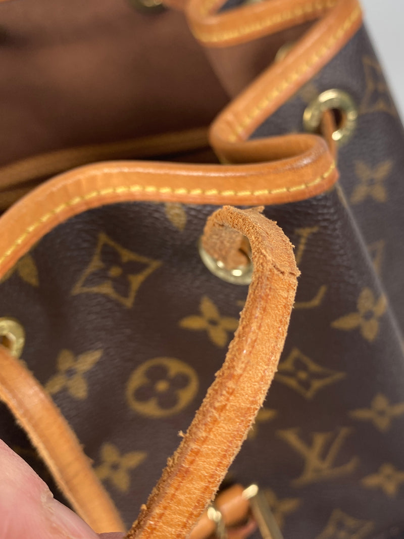 LOUIS VUITTON - MONTSOURIS MM BACKPACK MONOGRAM CANVAS