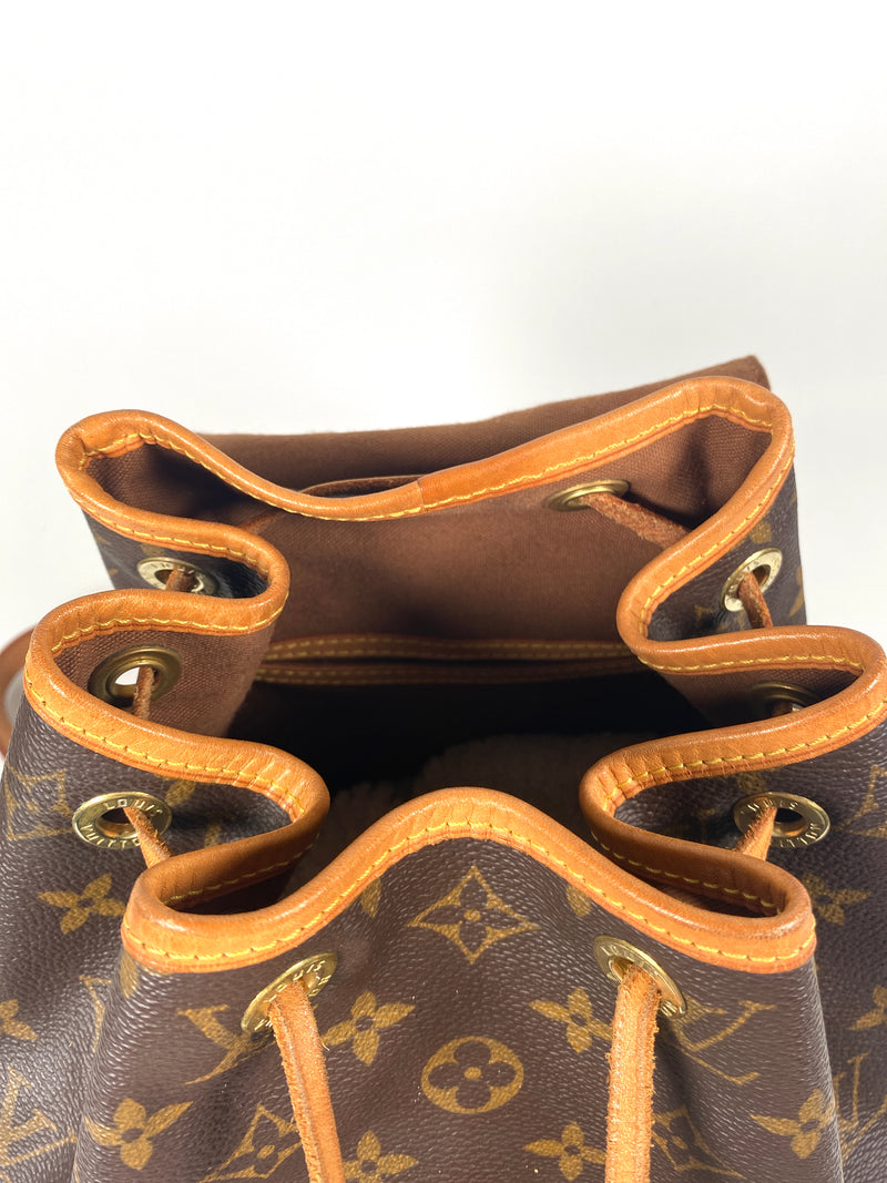 LOUIS VUITTON - MONTSOURIS MM BACKPACK MONOGRAM CANVAS