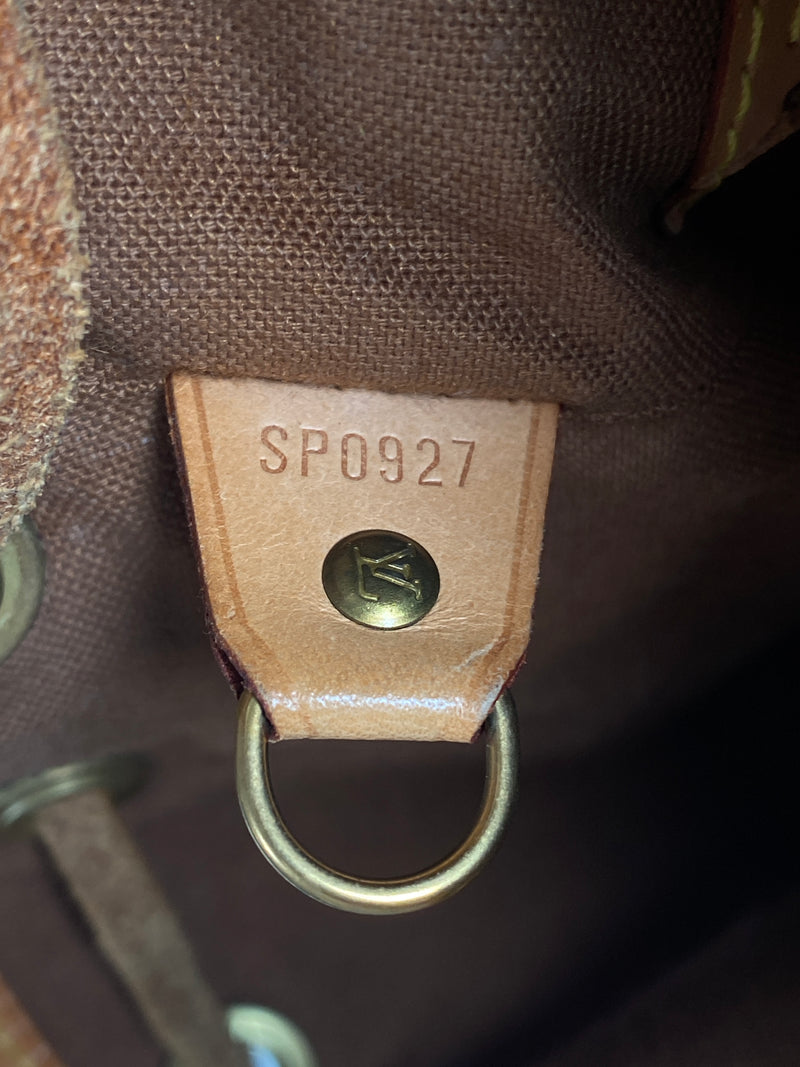 LOUIS VUITTON - MONTSOURIS MM BACKPACK MONOGRAM CANVAS